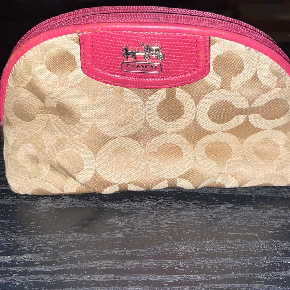 Small coach make up bag